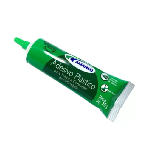 Adesivo Plástico PVC de 75g Amanco